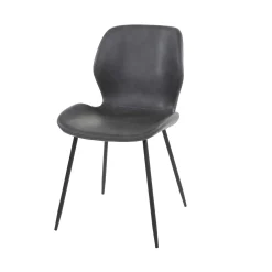Chaise grise (lot de 2) MELBOURNE