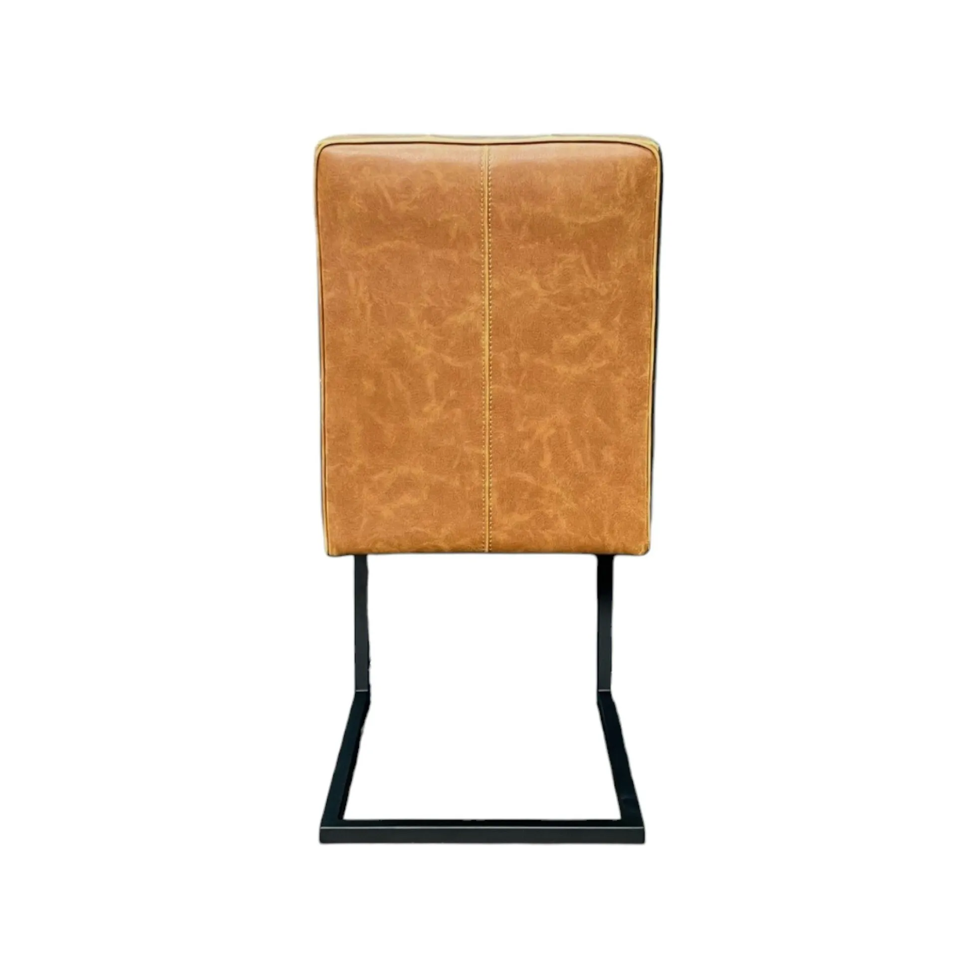 Chaise moderne camel (lot de 2) OKA