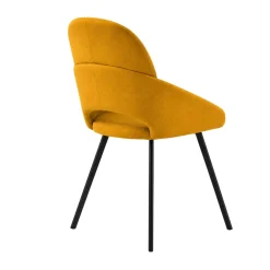 Chaise moutarde à accoudoirs intégrés (x2) AUREN