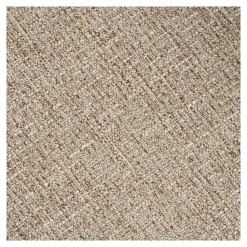 Chaise rétro en bois et tissu brun clair (lot de 2) BEGO