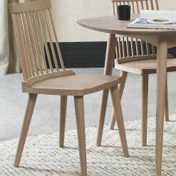 Chaise scandinave à barreaux (lot de 2) COPENHAGUE