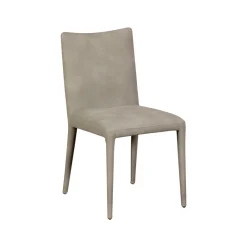 Chaise taupe moderne tout tissu (lot de 2) TREVI