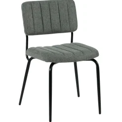 Chaise vintage grise FAIRLIE (lot de 2)