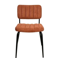 Chaise vintage rouille FAIRLIE (lot de 2)