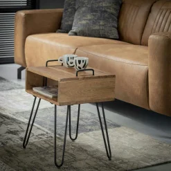 Chevet bois massif niche ouverte MELBOURNE