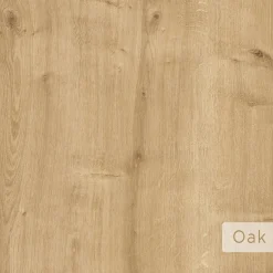 Chevet moderne effet bois - 1 niche ouverte, côté gauche JENA