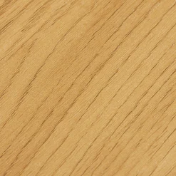 Chevet 2 tiroirs décor effet bois rainuré noir et naturel OLETTA
