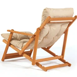 Chilienne beige pliante - grand confort SORA