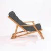 Chilienne grise pliante - grand confort SORA