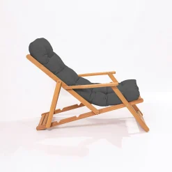 Chilienne grise pliante - grand confort SORA