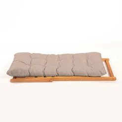 Chilienne taupe confort - pliante, inclinable SORA