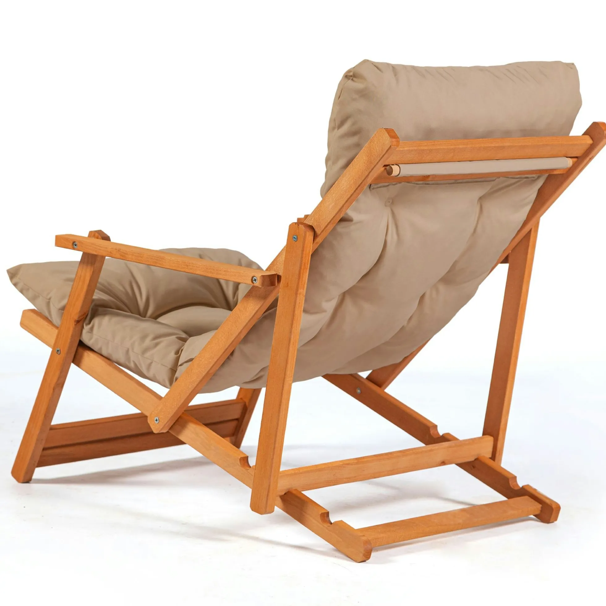 Chilienne taupe pliante - grand confort SORA
