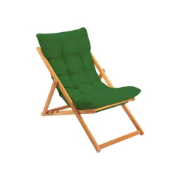 Chilienne verte confort - pliante, inclinable SORA