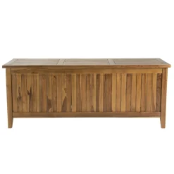 Coffre de jardin en teck massif 165 cm MACAO
