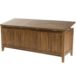 Coffre de jardin en teck massif 165 cm MACAO