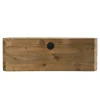 Coffre de rangement en bois de pin recyclé DENVER