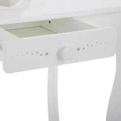 Coiffeuse enfant avec tabouret