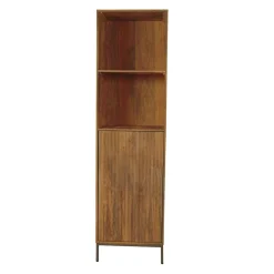 Colonne salon bois 1 porte rainurée CORTINA