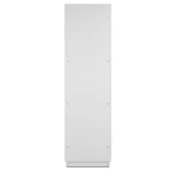 Colonne vitrine blanche 1 porte 4 niveaux RAVEN
