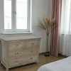Commode chambre bois massif style exotique MAORI