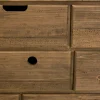 Commode de chambre en bois de sapin 8 tiroirs LIMA