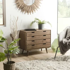 Commode de chambre en bois de sapin LIMA