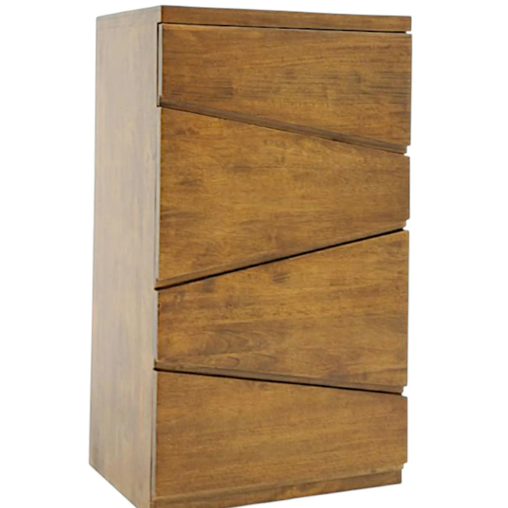 Commode destructurée hévéa 4 tiroirs 110cm OLGA