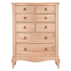 Commode en bois 8 tiroirs BLOIS