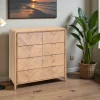Commode 7 tiroirs en bois recyclé KEARNEY