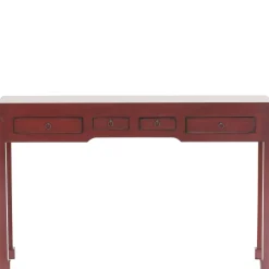 Console asiatique 4 tiroirs hévéa 120cm MAORI