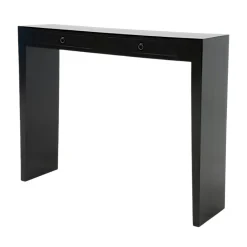 Console bois massif 2 tiroirs MAORI