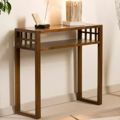 Console bois style colonial LOLA