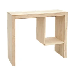 Console / Bureau Hévéa 1 niche 90x36x76cm GALA