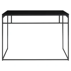 Console/bureau noir - design minimaliste TALLINN