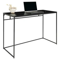 Console/bureau noir - design minimaliste TALLINN