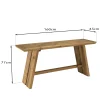 Console d'entrée en bois recyclé 160 cm DENVER