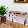 Console design bois et métal ATELIER