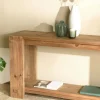 Console double plateau pin recyclé DENVER