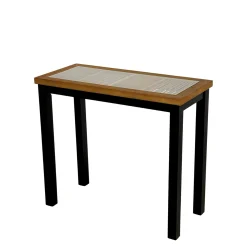 Console en bois et verre ATELIER