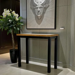 Console en bois et verre ATELIER