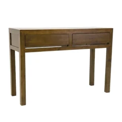 Console hévéa 2 tiroirs 110CM OLGA