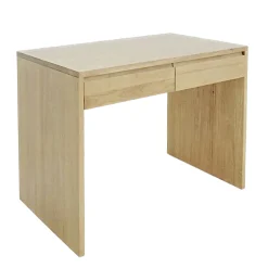 Console Hévéa 2 tiroirs 100x60x78cm BALTIC