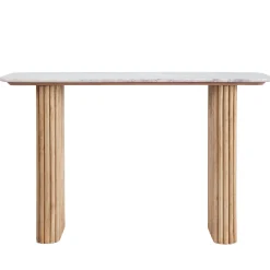Console marbre et bois MASSA