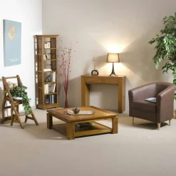 Console moderne teck BISHO