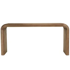Console épurée en bois de mindi ARCUS