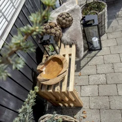 Coupe décorative bois forme organique ø30 cm ARIZONA