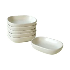 Coupelle en céramique blanc mat 11 cm (lot de 6) EFIRA