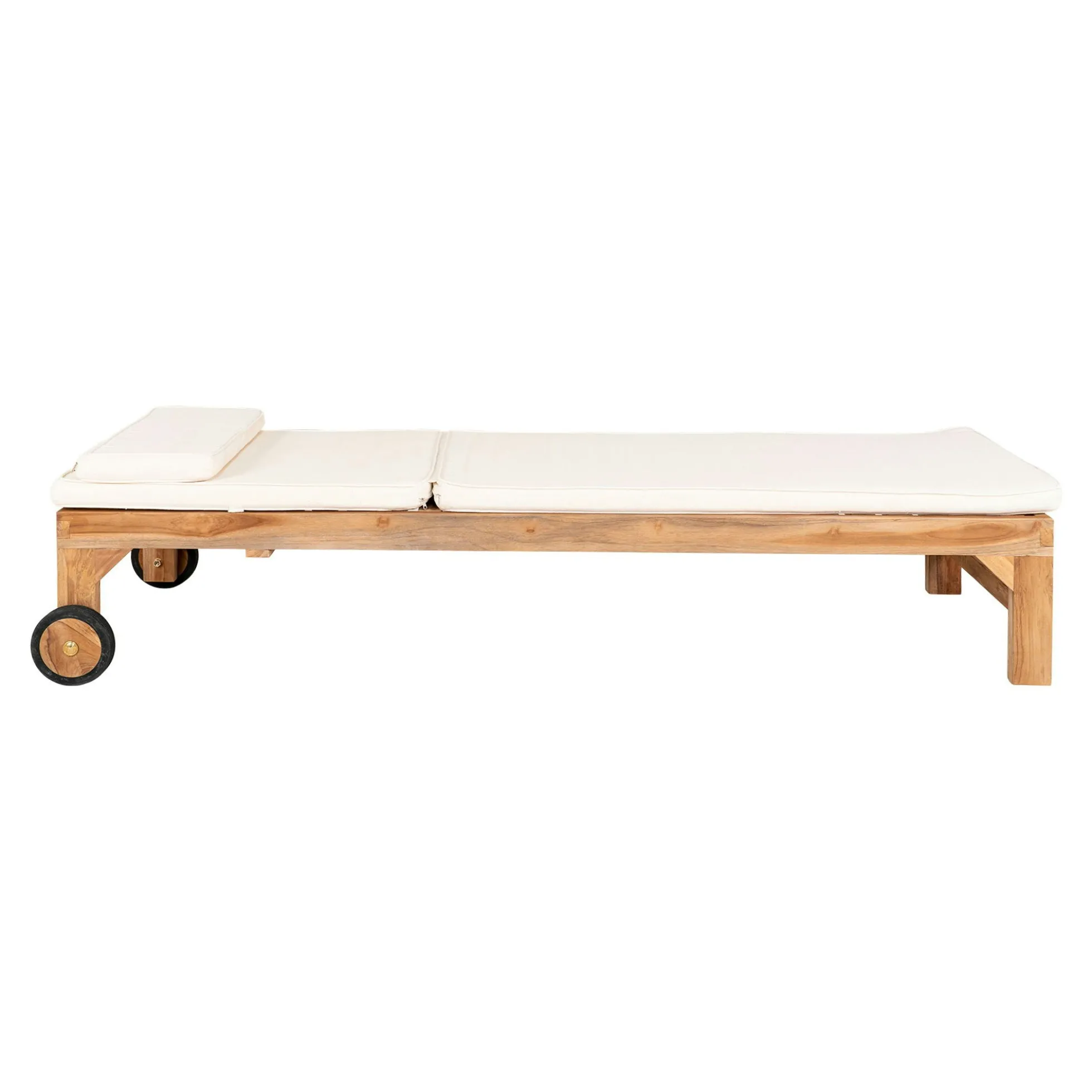 Coussin blanc pour bain de soleil MENDOZA
