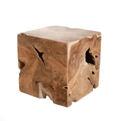 Cube en bois de teck POLO