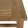 Ensemble de jardin table 220 cm et 6 chaises en rotin synthétique LUMIO